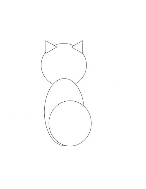 Hvordan lage en Vector Cat i Illustrator