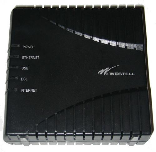 Slik konfigurerer en Westell DSL-modem