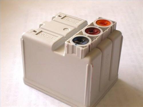 Canon BJC-6000 Cartridge refill Instruksjoner