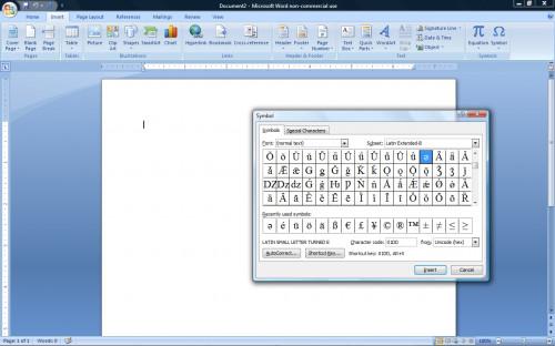 Hvordan skrive franske Bokstaver i Microsoft Word