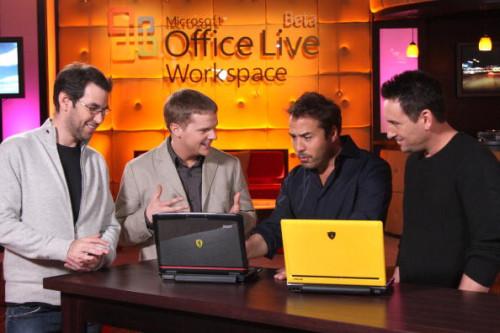 Hvordan kan jeg endre rekkefølgen på arbeidsområder i Microsoft Office Live?