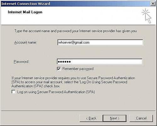 Hvordan sette opp Gmail i Outlook Express
