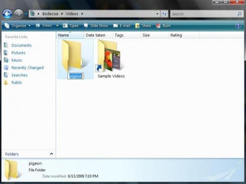 Hvordan lage en ny mappe i Windows Vista