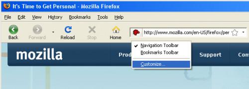 Hvordan lage en Firefox-verktøylinjen
