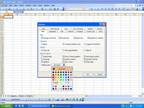 Hvordan Alter kraftlinjer Color i Excel