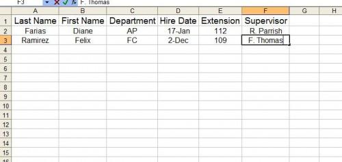 Introduksjon til MS Excel
