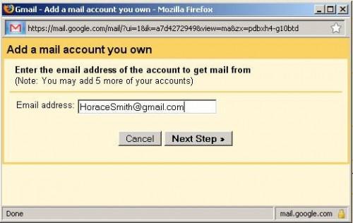 Hvordan hente e-post fra en annen adresse
