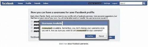 Hvordan du får din Facebook Brukernavn
