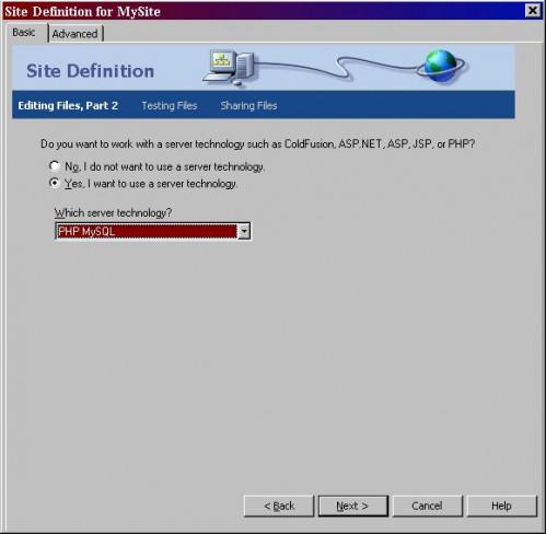 Hvordan sette opp en test-server med Dreamweaver 9