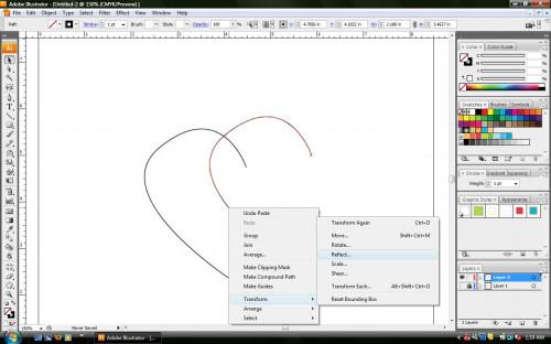 Hvordan tegne et hjerte i Adobe Illustrator