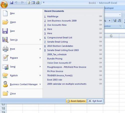 Hvordan endre standardskriften i Microsoft Excel 2007