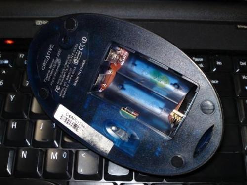 Hvor å Endre en trådløs mus batteri
