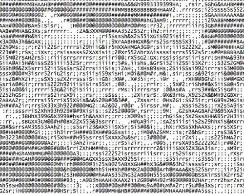 Hvordan konvertere et bilde til ASCII-format