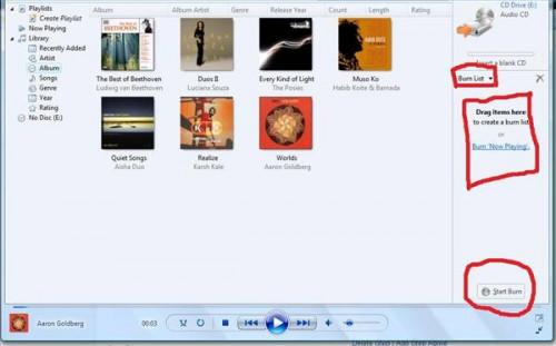 Hvordan brenne MP3-filer med Windows Media