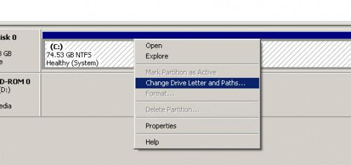 Hvor å Endre stasjonsbokstaver i Windows XP