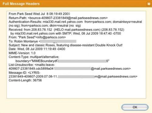 Hvordan spore banen en e-postadresse for å finne Server Information