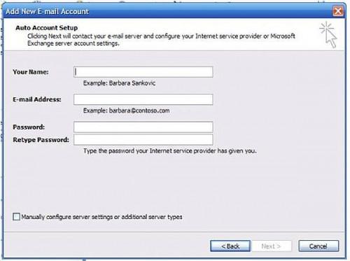 Hvordan sette opp en Internett-e-postkonto i Outlook 2007