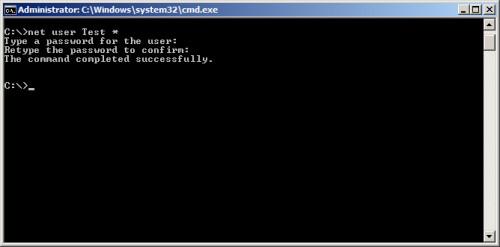 Hvordan endre en Windows XP passord fra Command Prompt