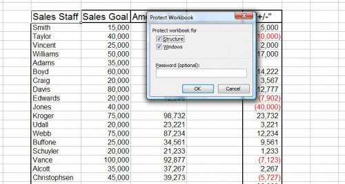 Hvordan Lås Excel arbeidsbøker