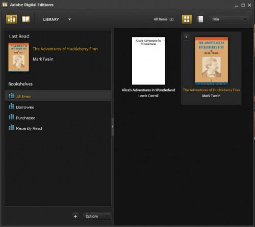 Slik konverterer Adobe Digital Editions til Acrobat Reader