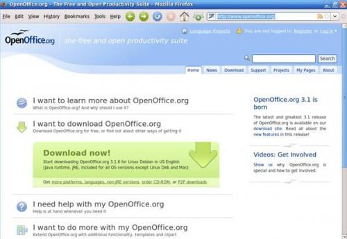Slik installerer Openoffice for Linux