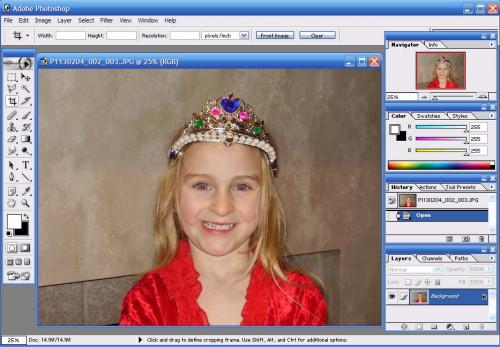 Hvordan redigere et bilde med Adobe Photoshop