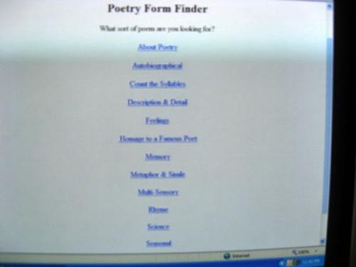Hvordan lage poesi Bruke elektroniske skjemaer