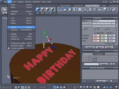 Hvordan lage en virtuell Birthday Cake