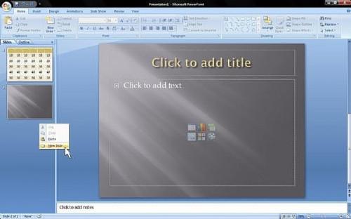 Hvordan lage Classroom spill Bruke PowerPoint 2007
