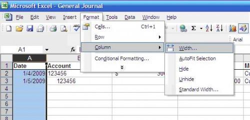 Hvordan lage en Journal Bruke Microsoft Excel