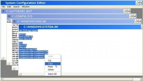 Slik kopierer Windows System32 Config