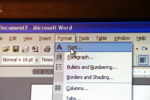 Hvordan Cross ord om Microsoft Word Out