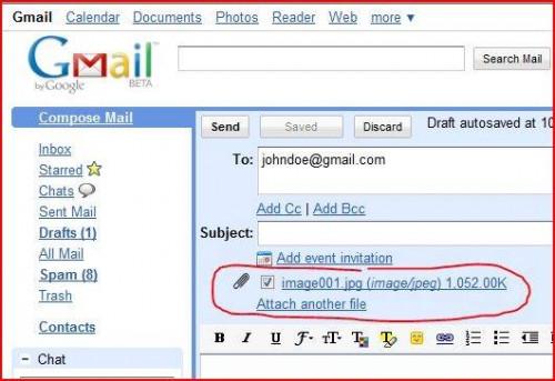 Hvordan legge ved en skannet dokument til en e-post