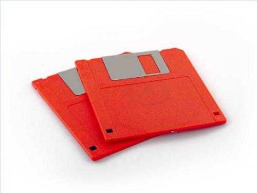 Hvordan slette en diskett