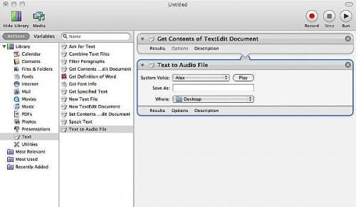 Hvordan slå en tekst-fil til en lydbok på en Mac