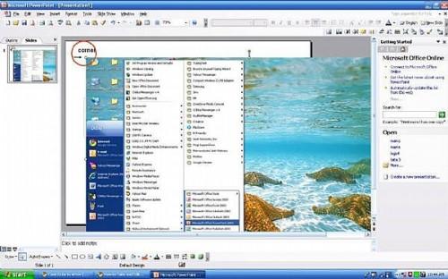 Hvordan redigere og lagre skjermbilder ved å bruke Microsoft PowerPoint
