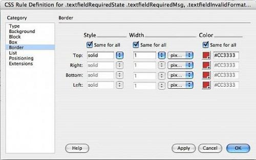 Hvordan å validere et tekstfelt med Dreamweaver Spry Form Widgets