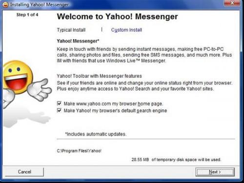 Hvordan installere gratis Yahoo! Suite Messenger