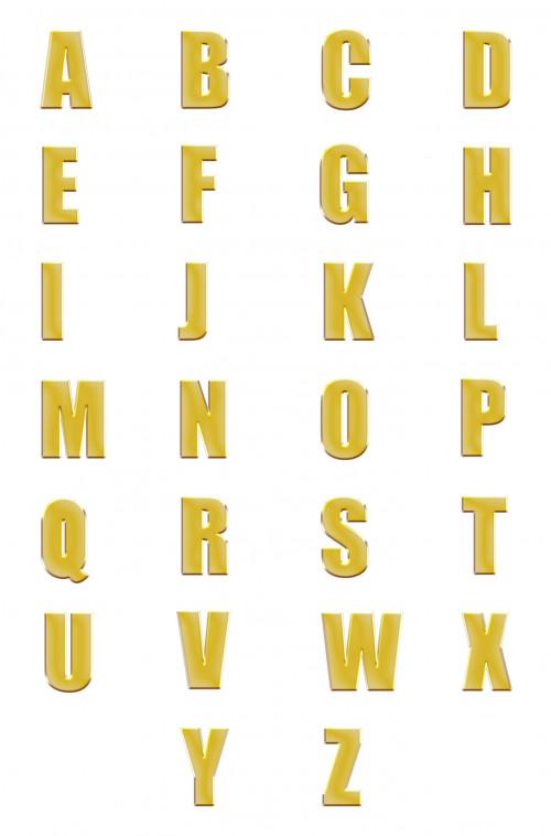 Hvordan lage store bokstaver Små bokstaver
