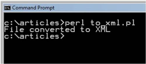 Slik konverterer flate filer til XML