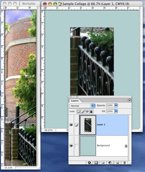 Hvordan lage et bilde collage i Adobe Photoshop