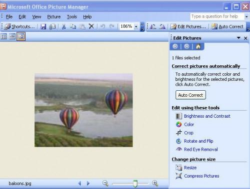 Hvordan beskjære et bilde ved hjelp av Microsoft Picture Manager