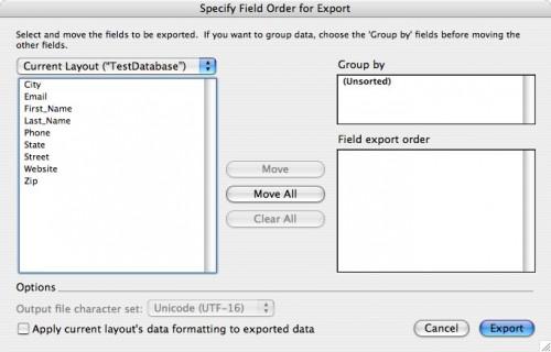 Kan du konvertere Filemaker Pro til Excel?